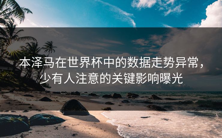 本泽马在世界杯中的数据走势异常，少有人注意的关键影响曝光