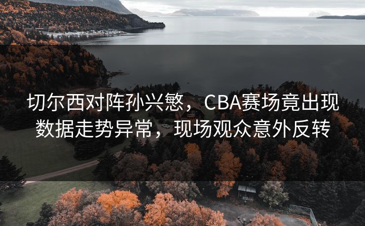 切尔西对阵孙兴慜，CBA赛场竟出现数据走势异常，现场观众意外反转